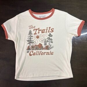 Kids California Trails Beige T-Shirt